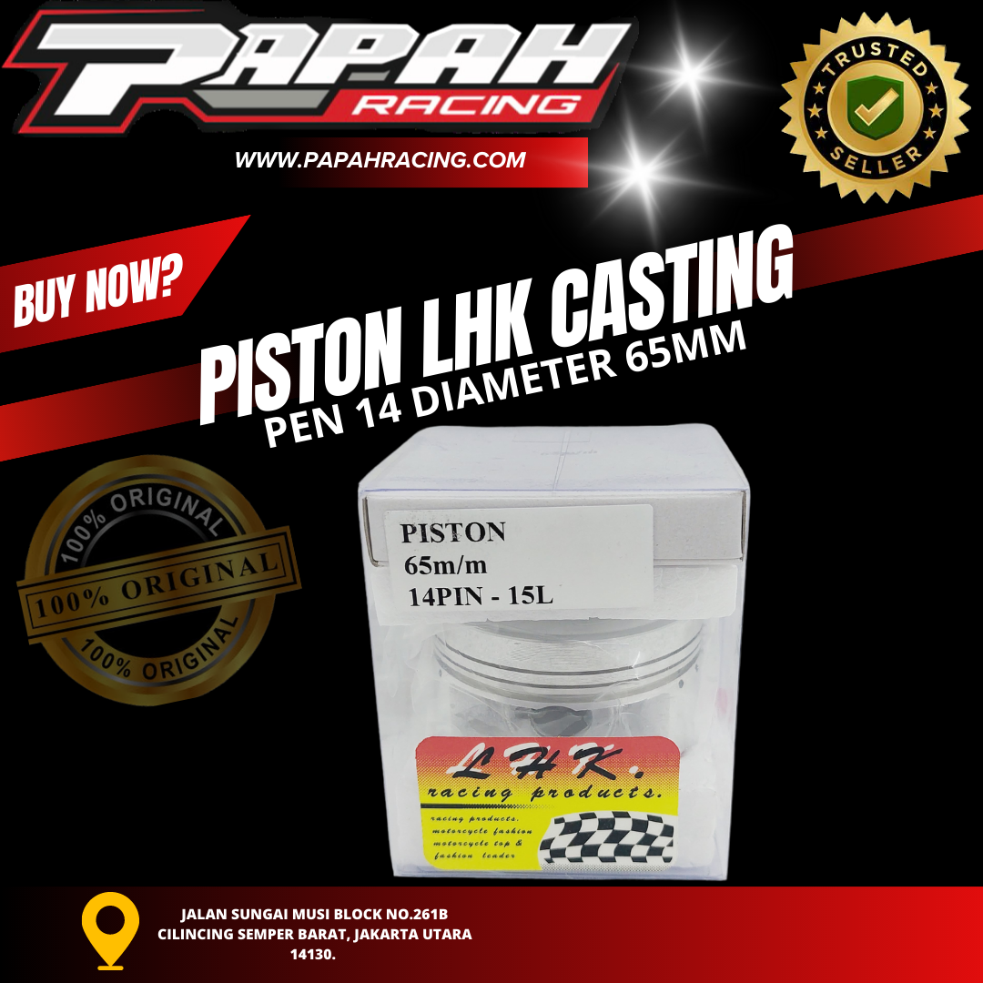 PISTON LHK CASTING DIAMETER 65 PEN 14